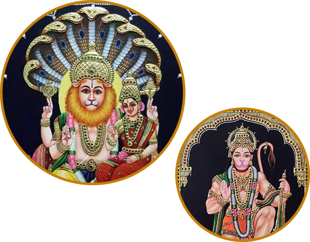 Emboss Tanjore Paintings