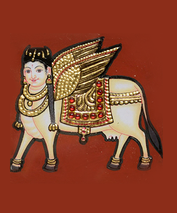 Kamadhenu Tanjore Painting