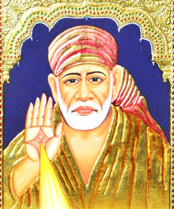Sai Baba Tanjore Art
