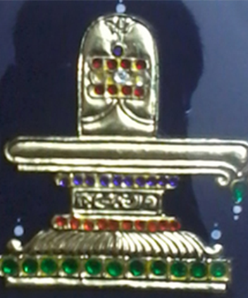 Shiva Lingam Tanjore Painting